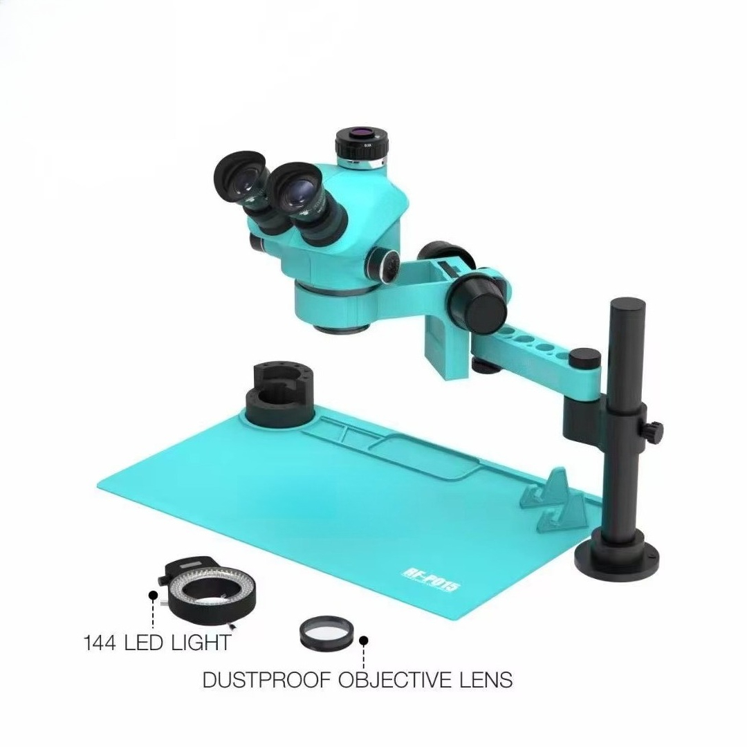 Electronics Repair Degree - Microscope RF-7050pro- FO19 Microscope électronique trinoculaire