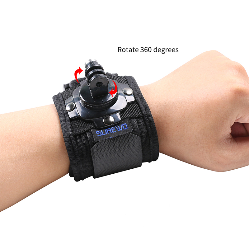 SUREWO-Support de dragonne, co - Gopro Action Camera Hero 11 Black avis et prix