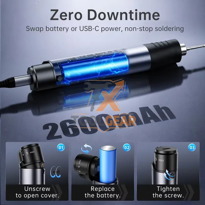 Kit de fer à souder sans fil H - Electronic Repairing avis et prix