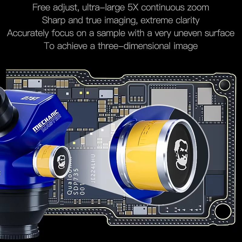 Microscope trinoculaire stéréo - Electronics Repair Degree avis et prix