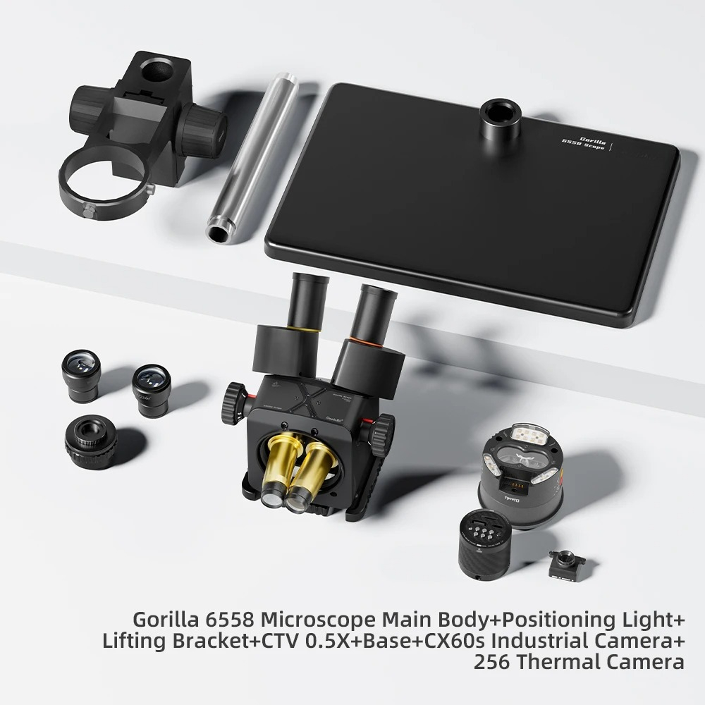 Microscope trinoculaire Qianli - Electronic Repairing avis et prix