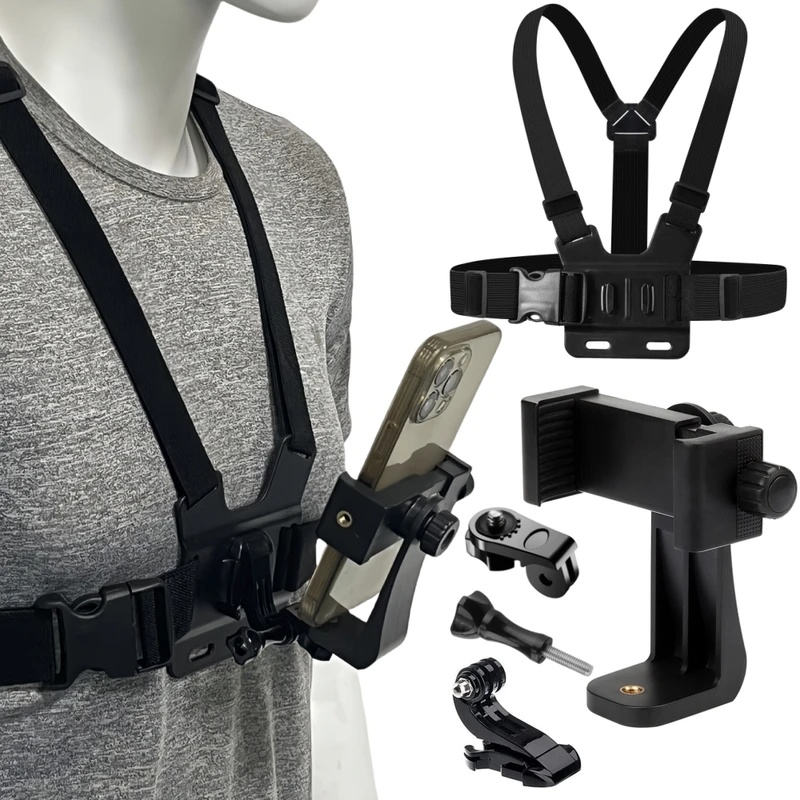 Sangle de poitrine pour téléph - Gopro Action Camera Hero 11 Black avis et prix